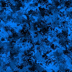 Canvas Print - Seamless camouflage pattern. Repeating digital dotted flecktarn camo