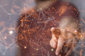  people network structure HR - Human resources management and recruitment