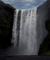 Wall Mural - skogafossfalls in iceland