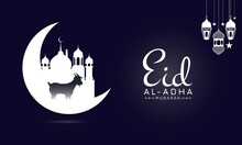 Eid Al Adha Mubarak Background Design Royalty 