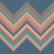 Yarn zig zal lines knitting texture geometric