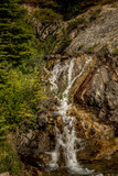 Fototapeta Na ścianę - Run off from the mountains Banff Windermer HWY Kootenay National Park British Columbia Canada