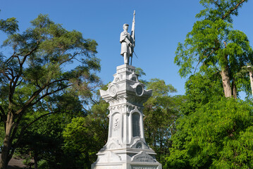 Grand Army of the Republic Monument.