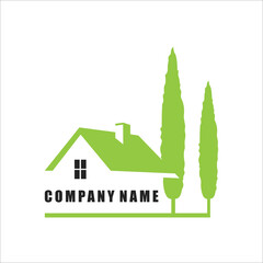 Wall Mural - Home Logo Icon Symbol. Real Estate Company Logo Design Template Vector Illustration.