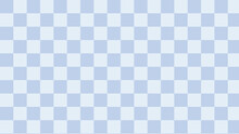Aesthetic Pastel Blue Checkerboard, Gingham, Plaid, Checkered Pattern Background, Perfect For Wallpaper, Backdrop, Postcard, Background For Your Design