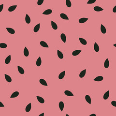 Poster - Pattern for print and decoration. Watermelon simple pattern. Vector repeating pattern.