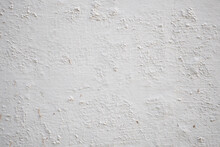 White Wall Damp Damaged With Peeling Paint