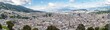 Panoramic view over Quito, Ecuador