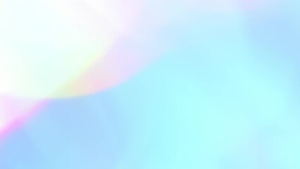 Wall Mural - Bright light overflows of pastel colors. Gradient color transitions. Abstract moving background in rainbow unicorn colors.