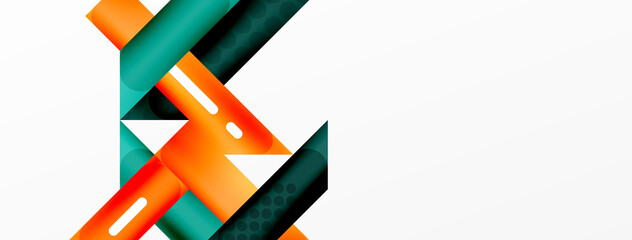 Background minimal geometric composition. Lines design vector illustration for wallpaper banner background or landing page