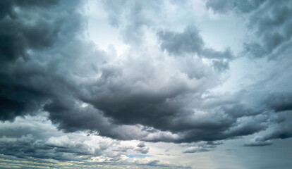 beautiful cloudy, stormy sky