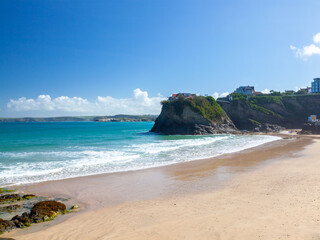 Wall Mural - Towan Beach Newquay Cornwall England UK