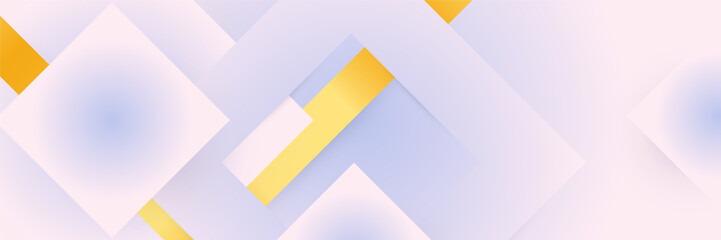 abstract banner background luxury gold with modern blue and pink gradient color