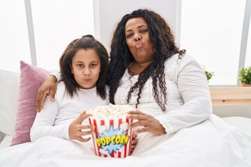 Sticker - mother and daughter together