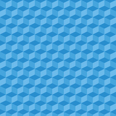 Poster - Blue cube collage background. Neatly arranged cube vector. editable vector in EPS10