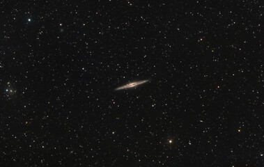 Wall Mural - The Silver Sliver galaxy