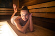 © Minerva Studio - Woman relaxing in a sauna