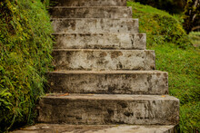 Stone Steps In The Park