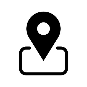 Location Icon Vector Symbol Design Illustration
