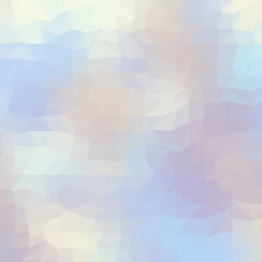 Leinwandbilder - Geometric abstract pattern in low poly style.