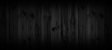 Black Wood Texture Background Coming From Natural Tree. The Wooden Panel Has A Beautiful Dark Pattern, Hardwood Floor Texture