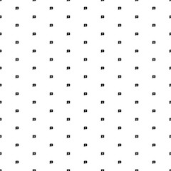 Poster - square seamless background pattern from black chat symbols. the pattern is evenly filled. vector ill