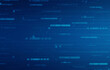 © Greentech - Binary Code Background, Digital Abstract technology background, flowing number one and zero text in binary code format in technology background. Internet Big data Concept