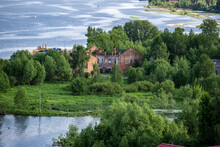 Urban Landscapes And Sights Of The City Of Myshkin On A Summer Day