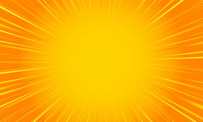 orange gradient ray burst dot style background vector design