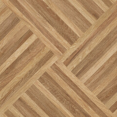 Wall Mural - geometric wood texture tiles, parking and floor tiles design