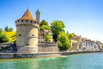 Zwei Türme, Luzern, Schweiz