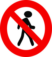 Traffic Signs For
 Pedestrian Crossing