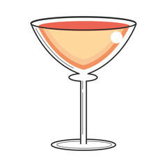 Wall Mural - cocktail drink icon