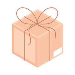 Sticker - delivery package icon