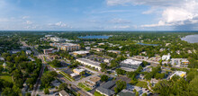 Aerial Panoramic View Of Maitland, Florida June 27, 2022