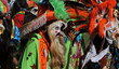 carnaval huayacocotla Veracruz máscara narigona 