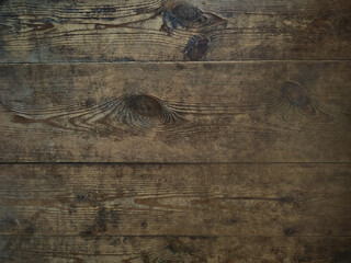 Old brown wooden background. Timber board texture