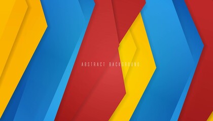 Wall Mural - abstract geometric background template