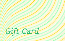 Yellow, Green Striped Background For Gift Card. Abstract Design. Vector Pinstripe Pattern. Smooth Colored Gradient. Retro Template For Coupon, Voucher, Certificate, Invitation, Promo Materials. EPS10