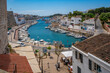 © robertharding - View of marina from an elevated position, Ciutadella, Menorca, Balearic Islands