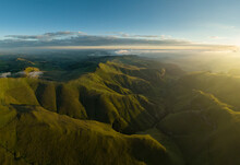 Dawn Light In Drakensberg Mountains, Royal Natal National Park, KwaZulu-Natal Province