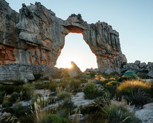 Sunrise At Wolfberg Arch, Cederberg Mountains, Western Cape