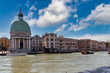 Church of San Simeone Piccolo on the Grand Canal in front of the railway station, Venice, UNESCO World Heritage Site, Veneto, Italy