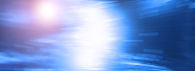Wall Mural - abstract blue background. blurred background with curved lines blue tint.