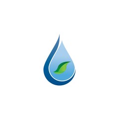 Sticker - Water drop logo