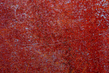 Red Rusty Background, Rust On The Metal Sheet