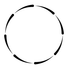 line circle frame