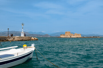 Wall Mural - Bourtzi venetian fortress, Nafplio, Greece