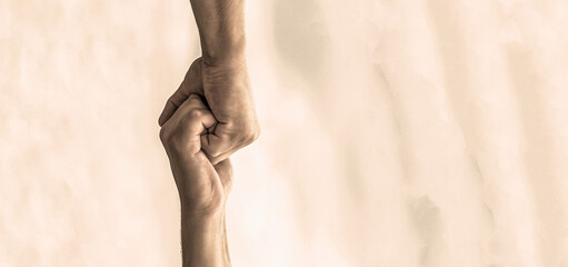 rescue, helping gesture or hands. two hands, helping arm of a friend, teamwork. helping hand outstre