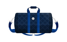 Travel Bag In A Realistic Style.